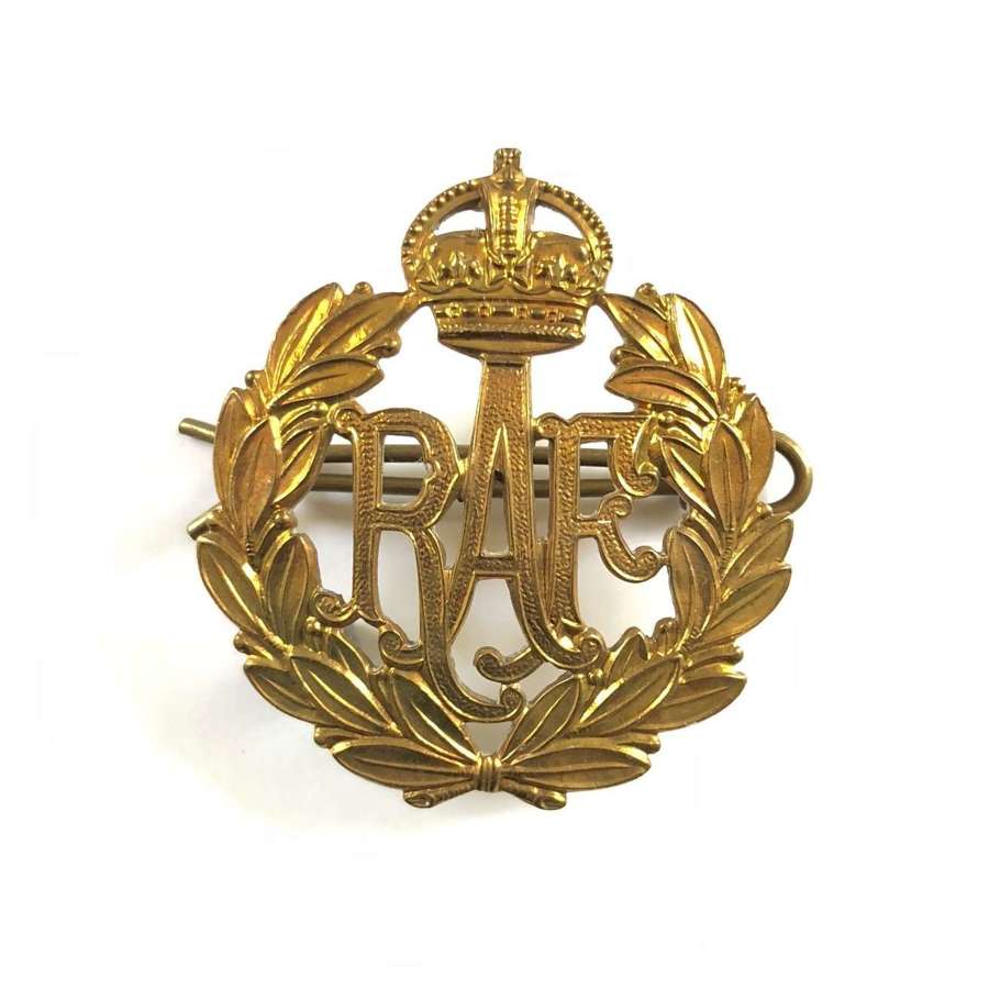 WW2 RAF Other Rank’s Cap Badge.