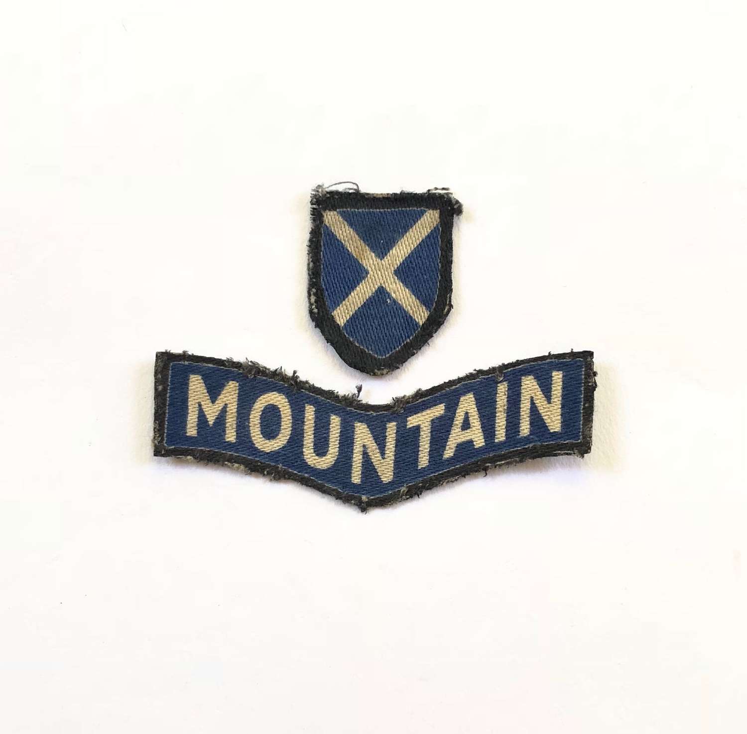 WW2 52nd Lowland Division Printed Badge.
