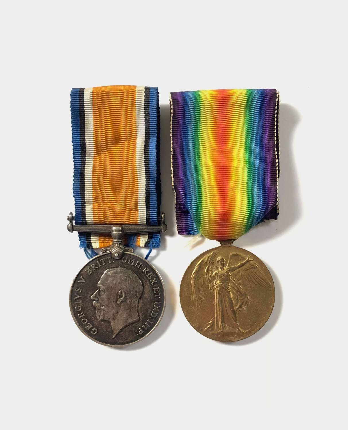 WW1 18th (Glasgow Yeomanry) Highland Light Infantry Casualty Pair