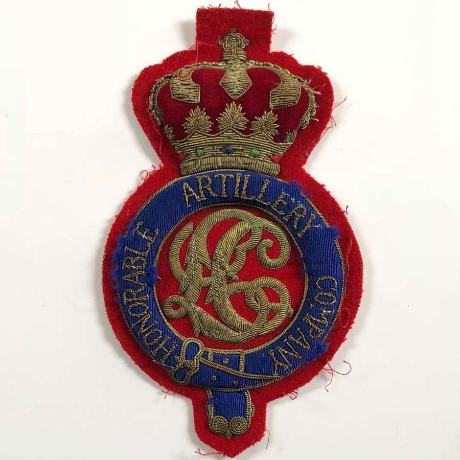 Honourable Artillery Company HAC Light Cavalry Shabraque Badge.