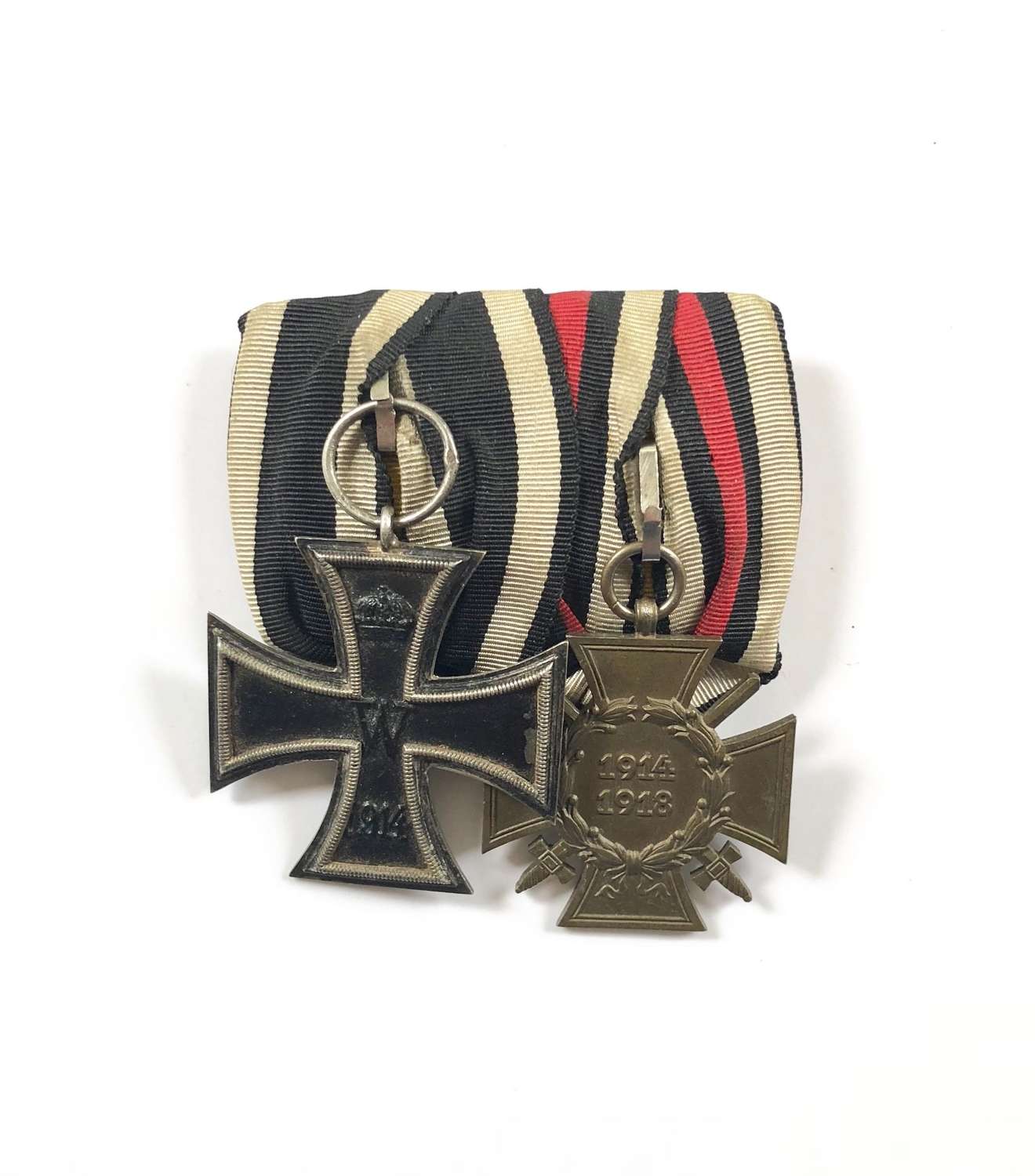 WW1 Imperial German Iron Cross & War Honour Cross.