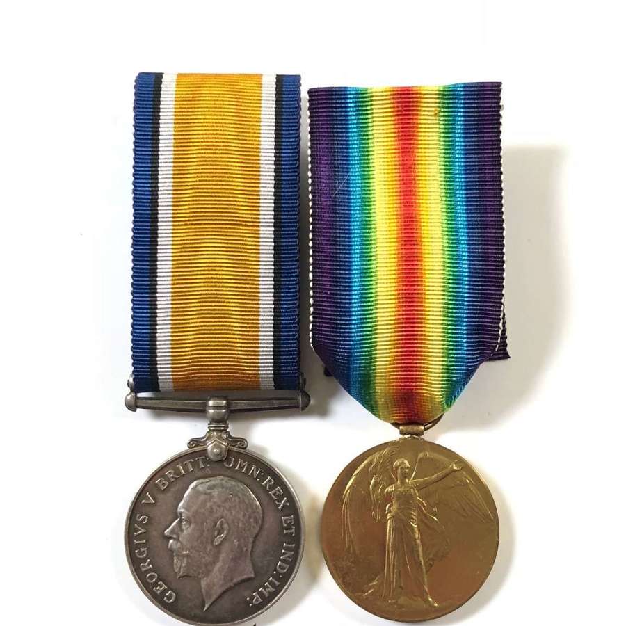 WW1 Royal Engineer Officer’s Medal Pair.