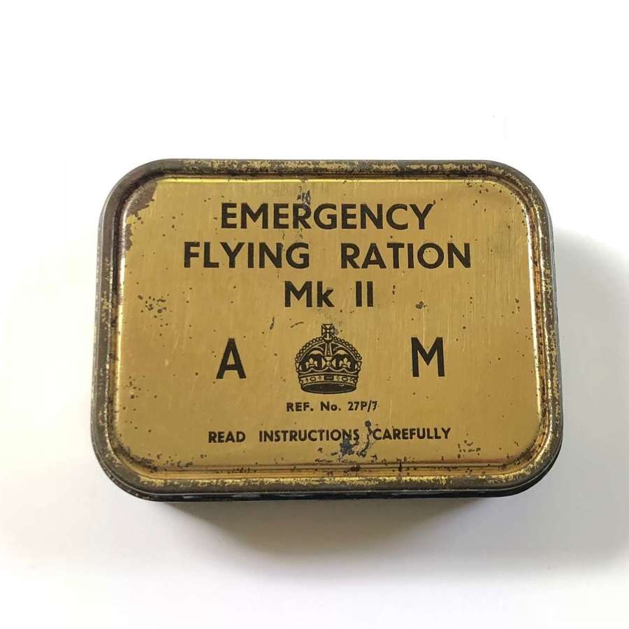 WW2 1942 RAF Emergency Flying Ration Tin.