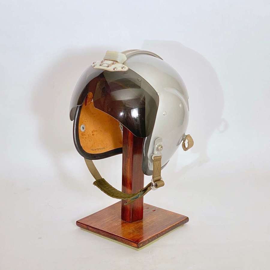 RAF Cold War Period Bone Dome Flying Helmet Superior Condition