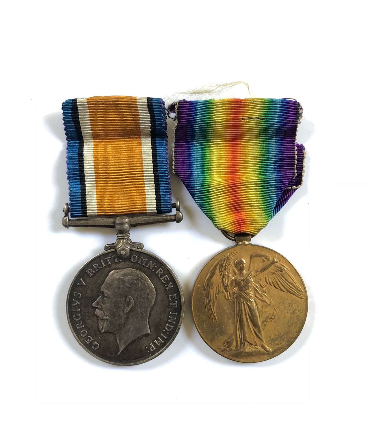 WW1 Canadian CEF pair of Medals
