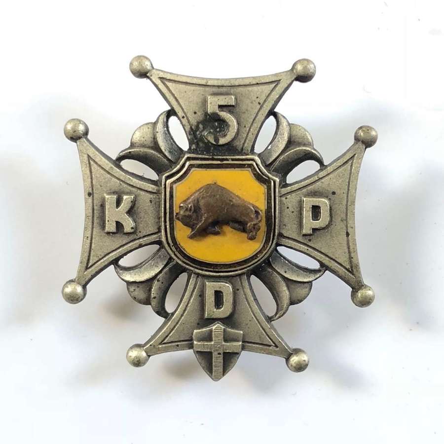 WW2 Polish 5th Kresowa Infantry Division breast badge.