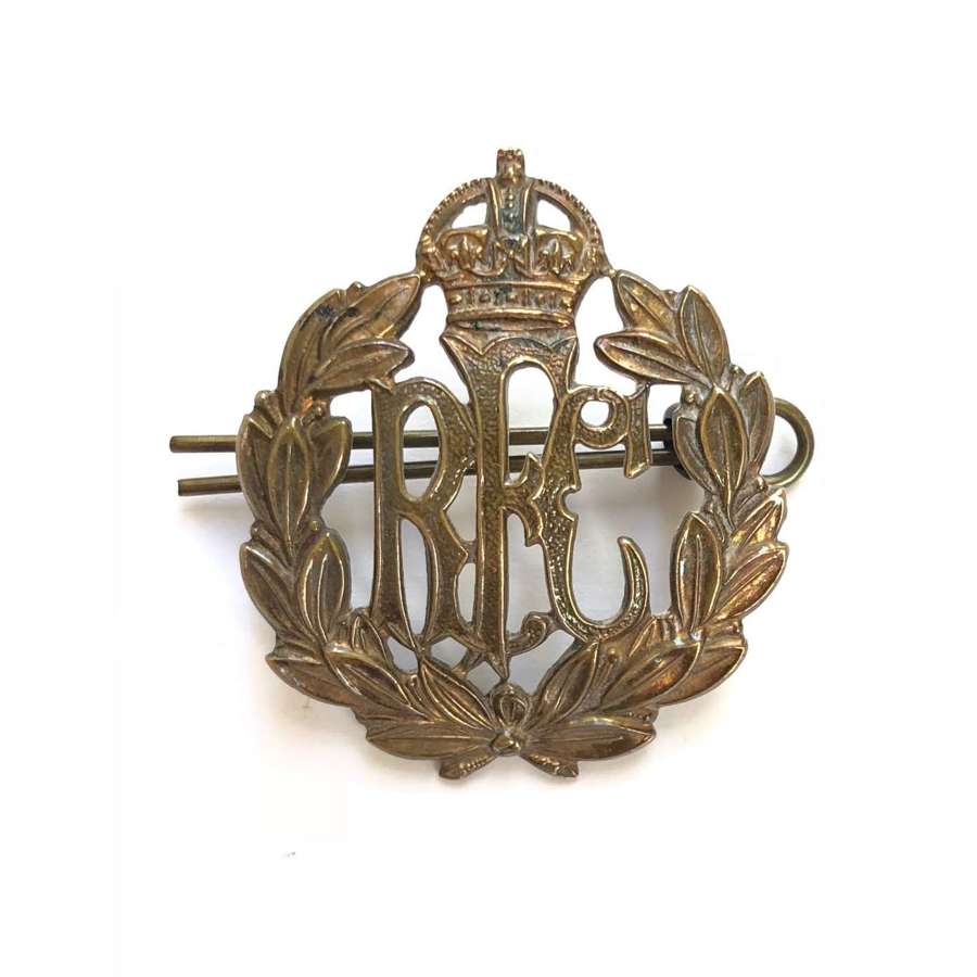 WW1 RFC Royal Flying Corps Other Ranks Cap Badge.