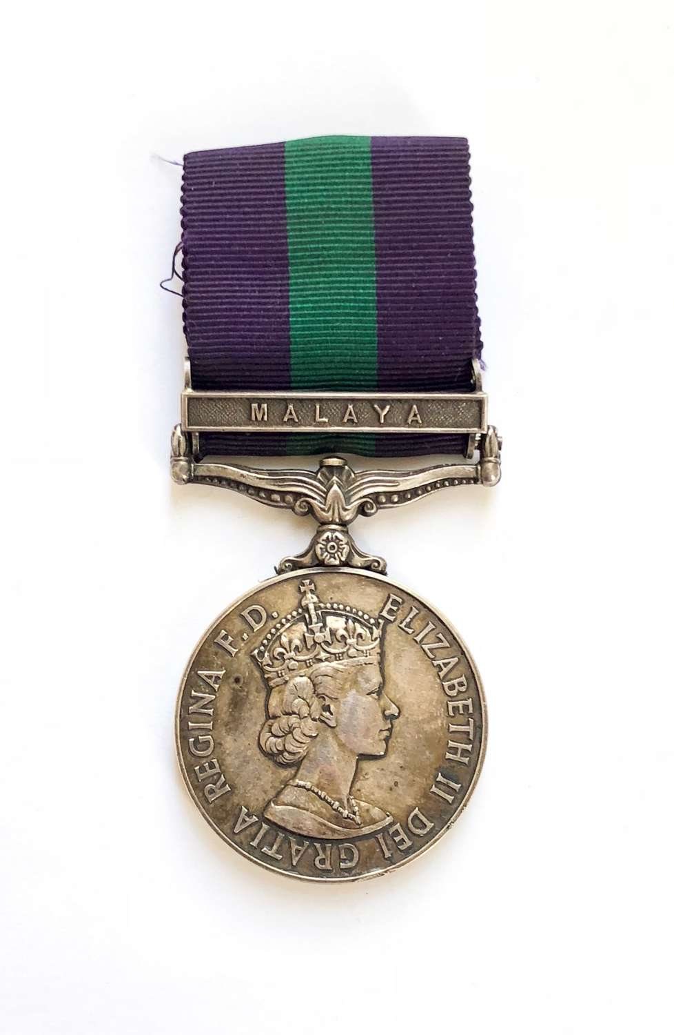 Loyals Loyal North Lancashire Regiment Medal Malaya.