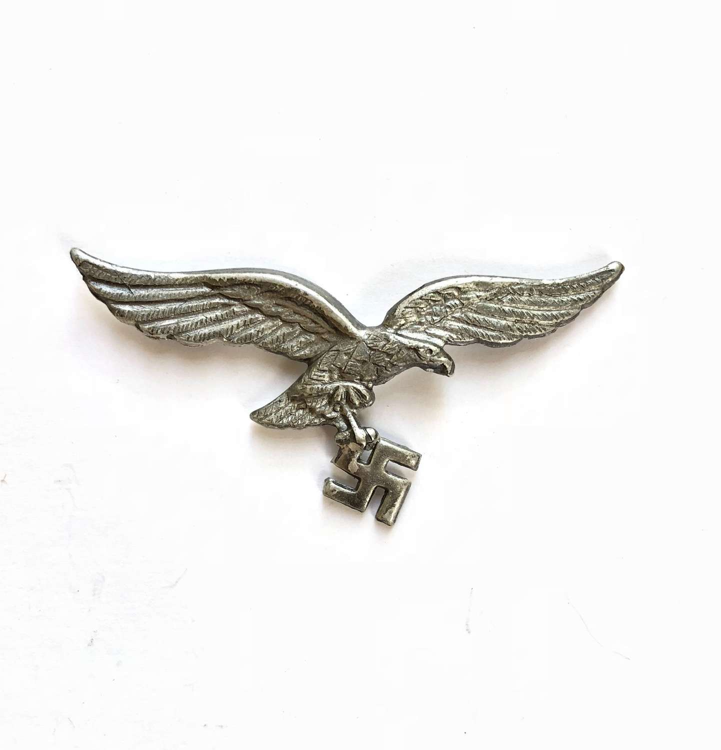 WW2 Luftwaffe Alloy Cap Eagle.