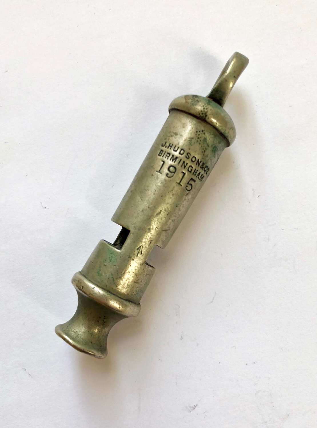 WW1 British Army 1915 Trench Whistle.