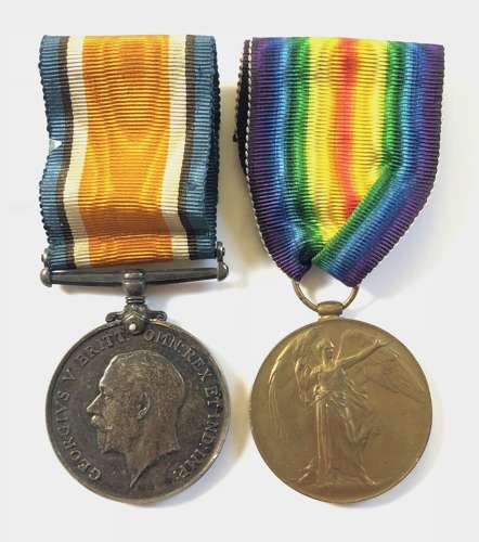 WW1 1st Bn Northumberland Fusiliers 1917 POW Casualty Medals.