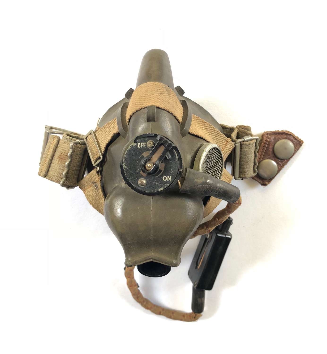 RAF WW2 April 1945 Dated H Type Oxygen Mask.