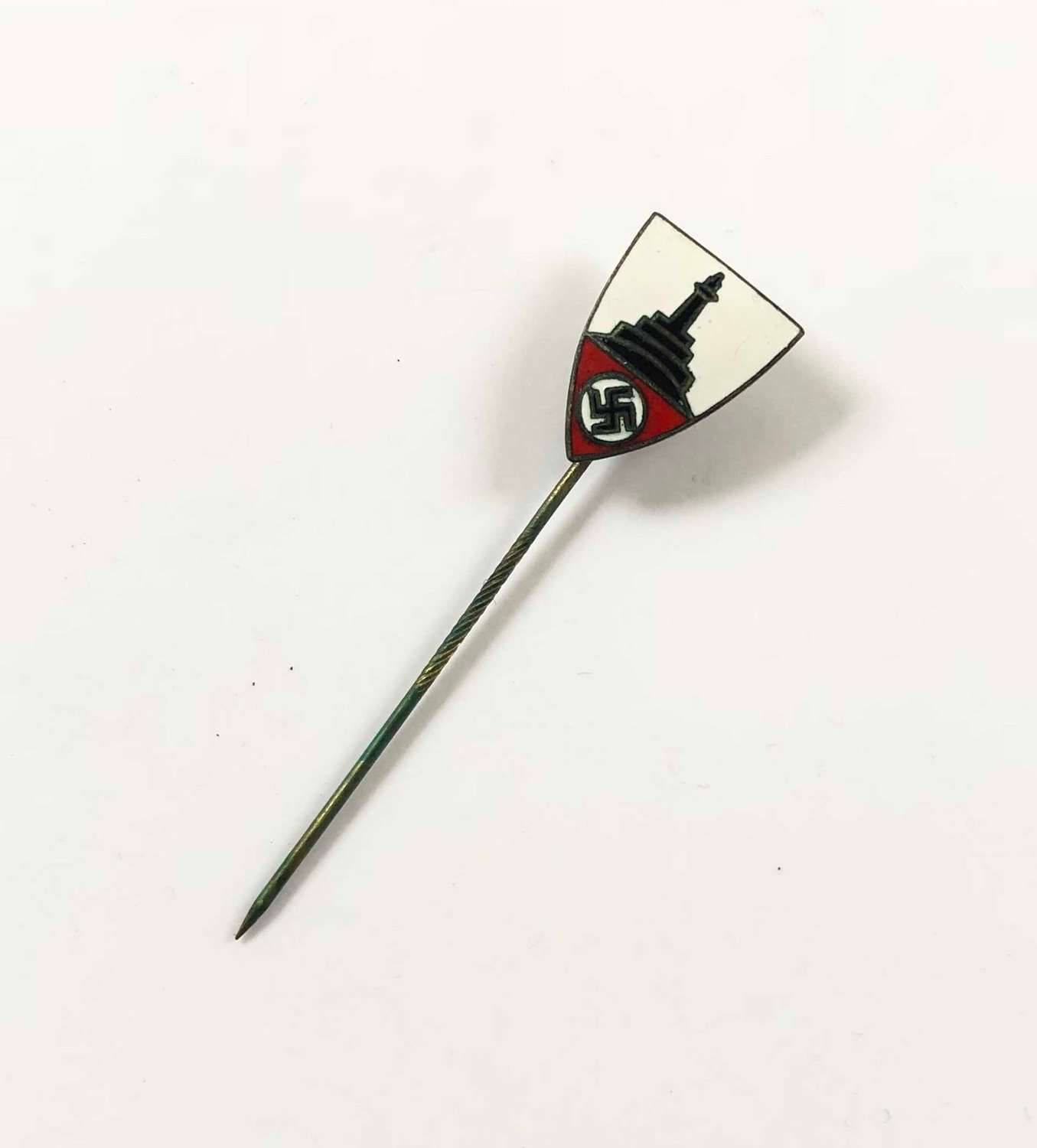 WW2 German Old Comrades Enamel Stick Pin