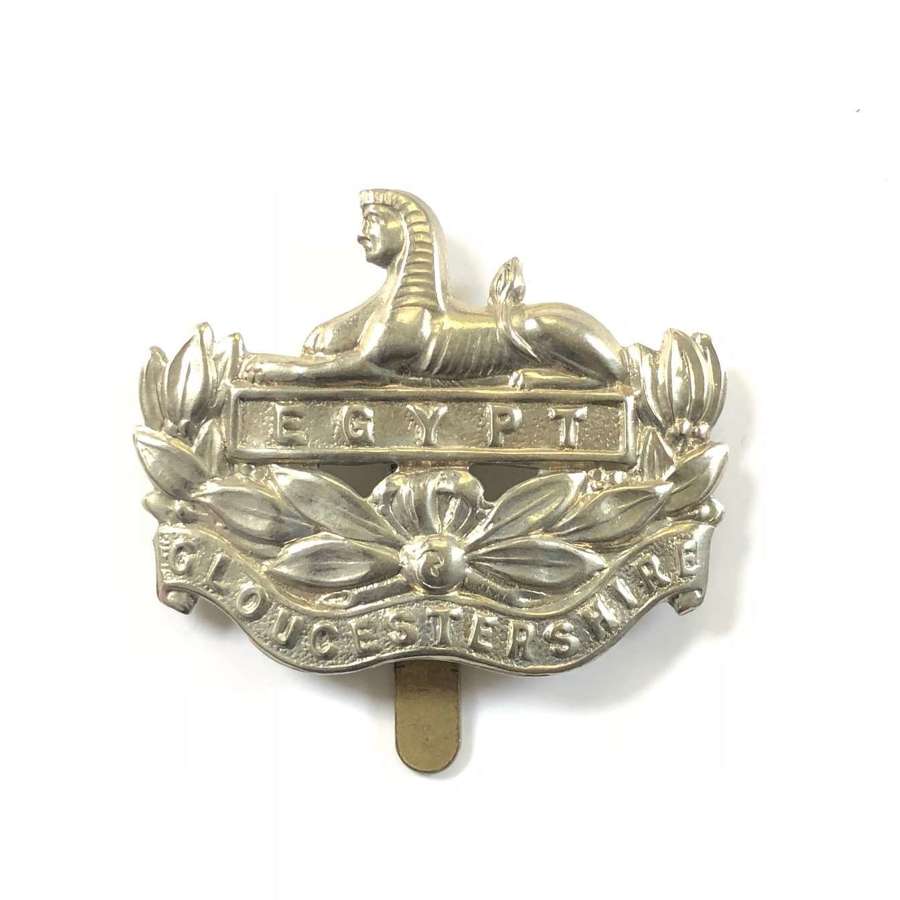 WW1/WW2 Pattern Gloucestershire Regiment Cap Badge.