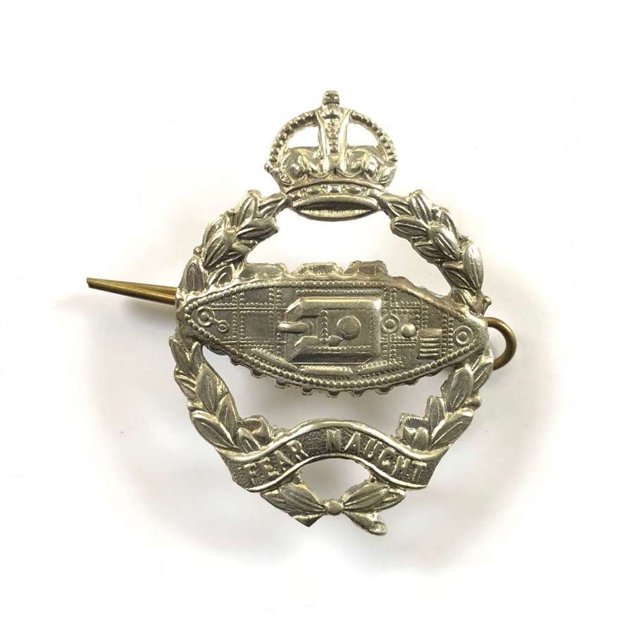 WW2 Pattern Royal Tank Regiment Cap Badge.