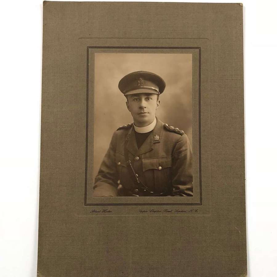 WW1 Army Chaplains Department Original Photograph.