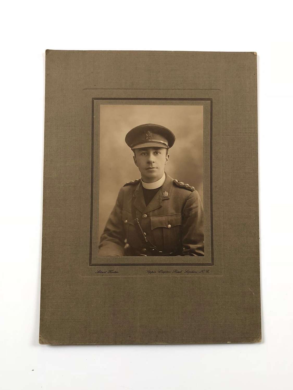 WW1 Army Chaplains Department Original Photograph.