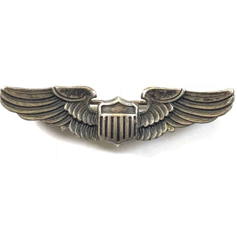 US Air Force Miniature Dress Silver Pilot Wings