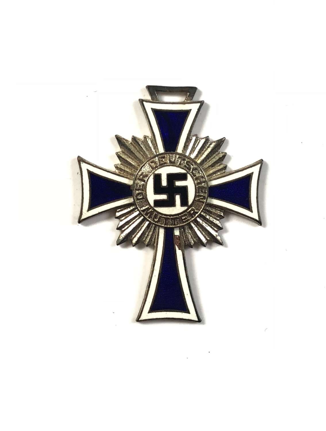 WW2 Original German Mothers Cross in Silver.