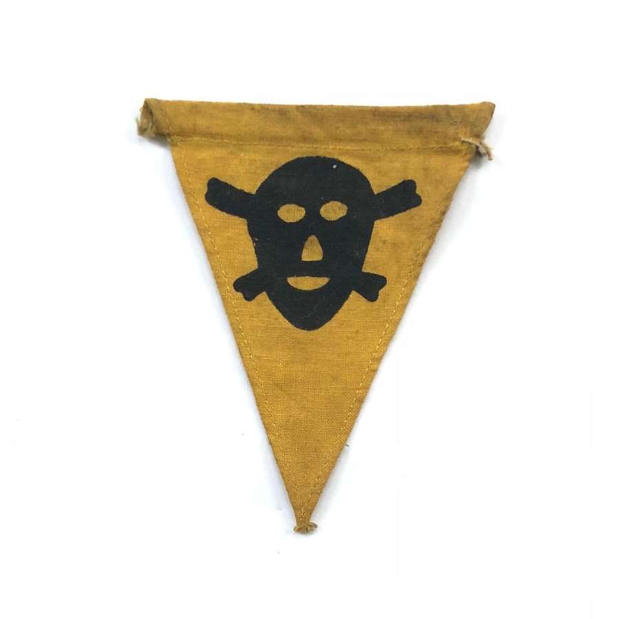 WW2 German Military Mine Marker Flag.