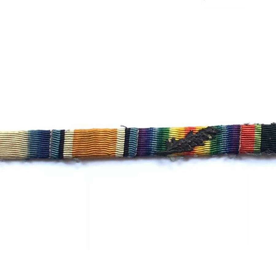 WW1 MID Sudan Campaign Uniform Medal Ribbon Bar.