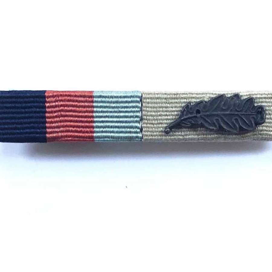 WW2 Royal Navy, Army, RAF Original MID Uniform Ribbon Bar.