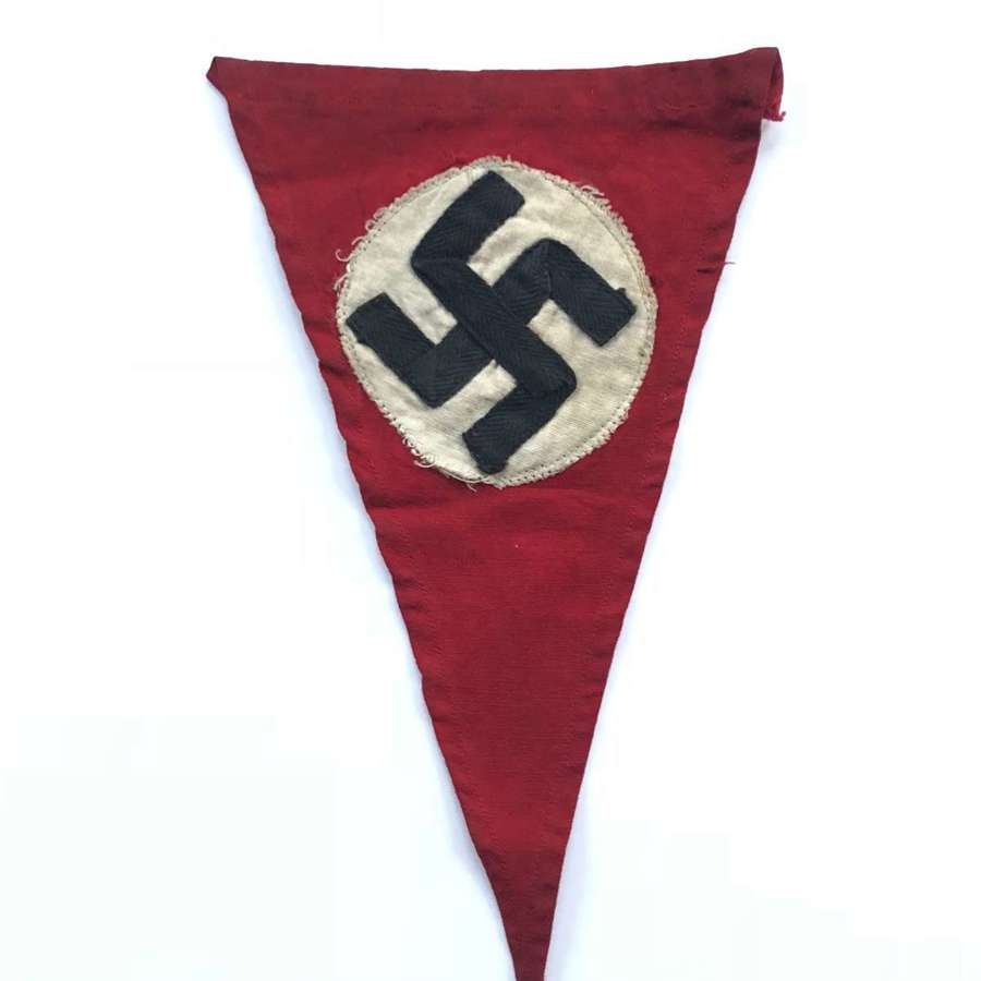 WW2 German Small Nazi Party Pennant.