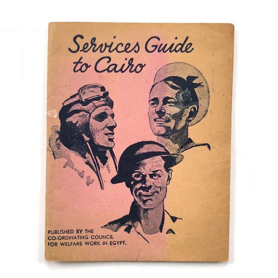 WW2 Original British Forces Services Guide to Cairo.