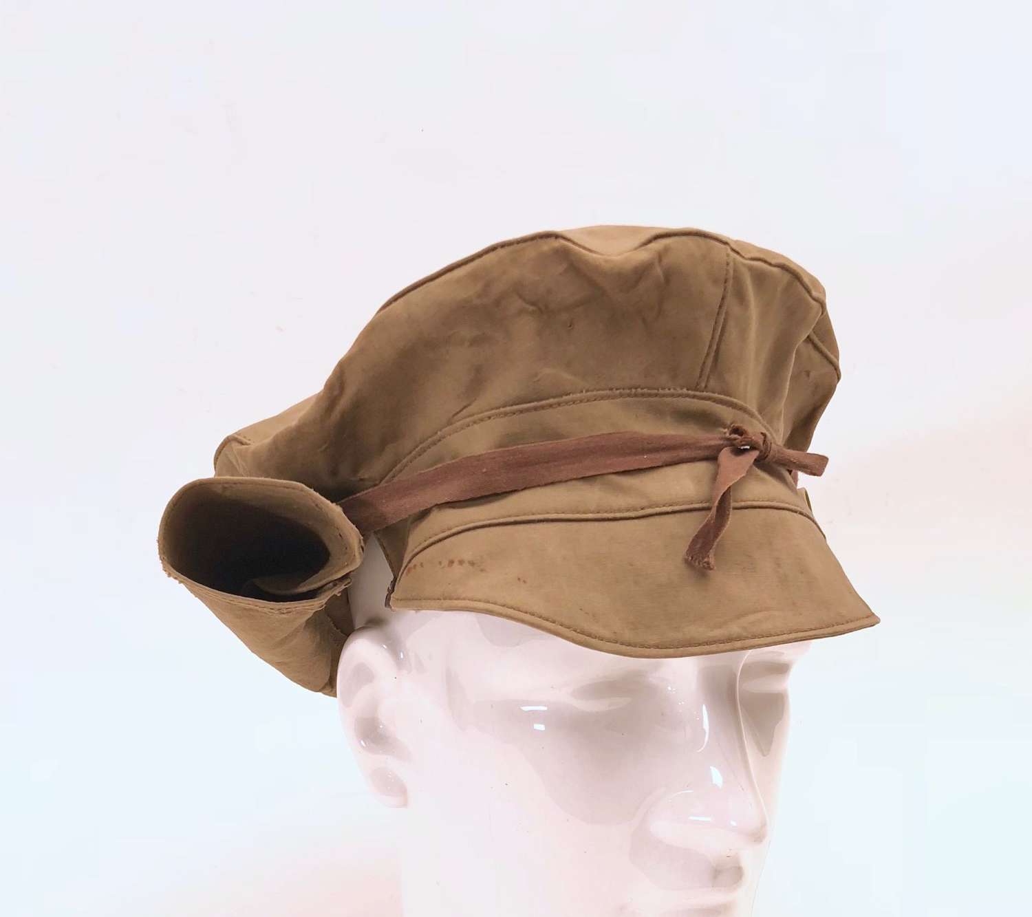 WW1 British Army Foul Weather Trench Cap Cover.