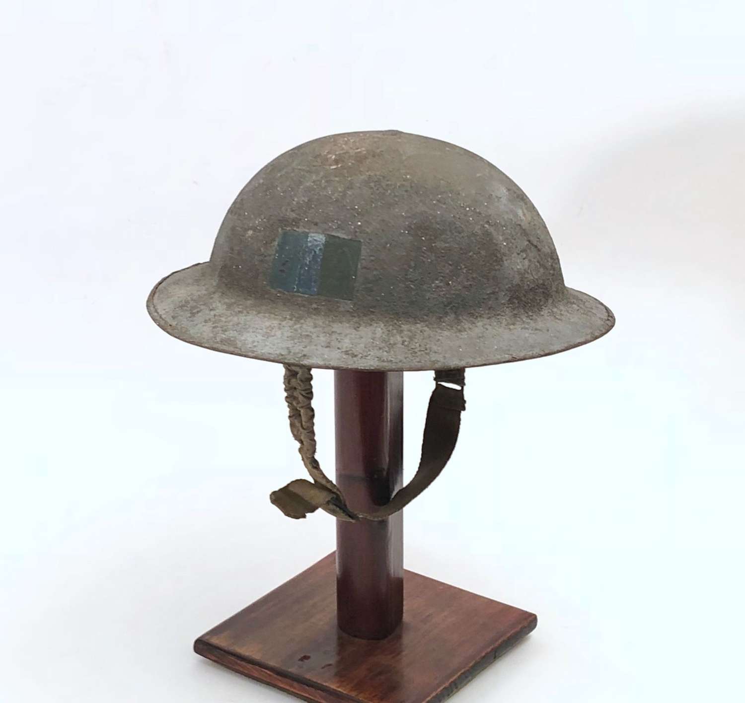 WW2 Battle France 1938 Dated Unit Marked Steel Helmet.