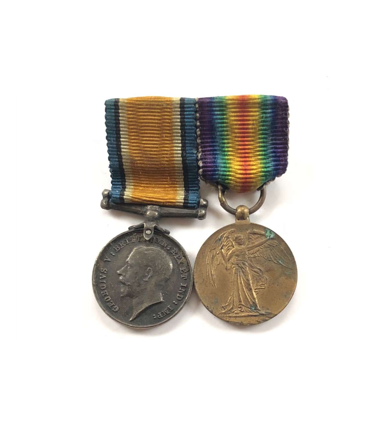 WW1 MINIATURE Pair of Medals.