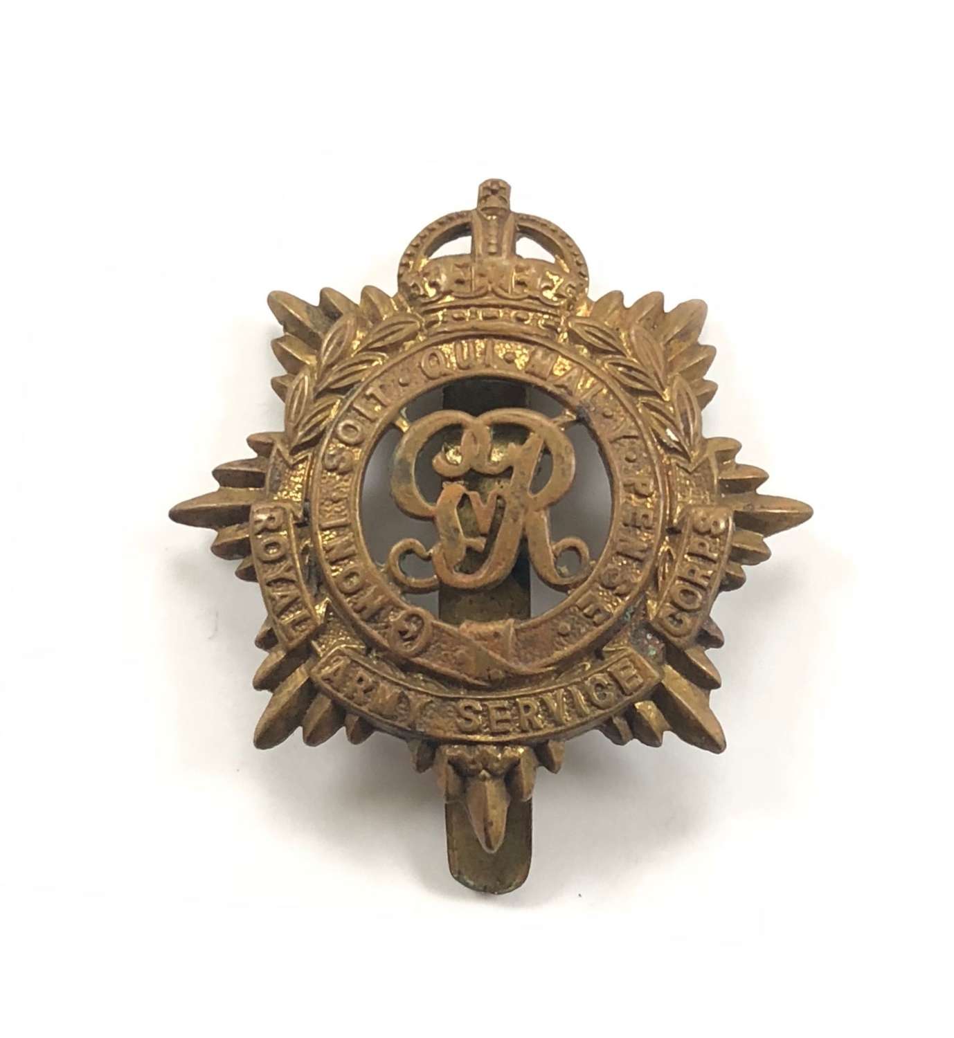 Royal Army Service Corps George V Cap Badge