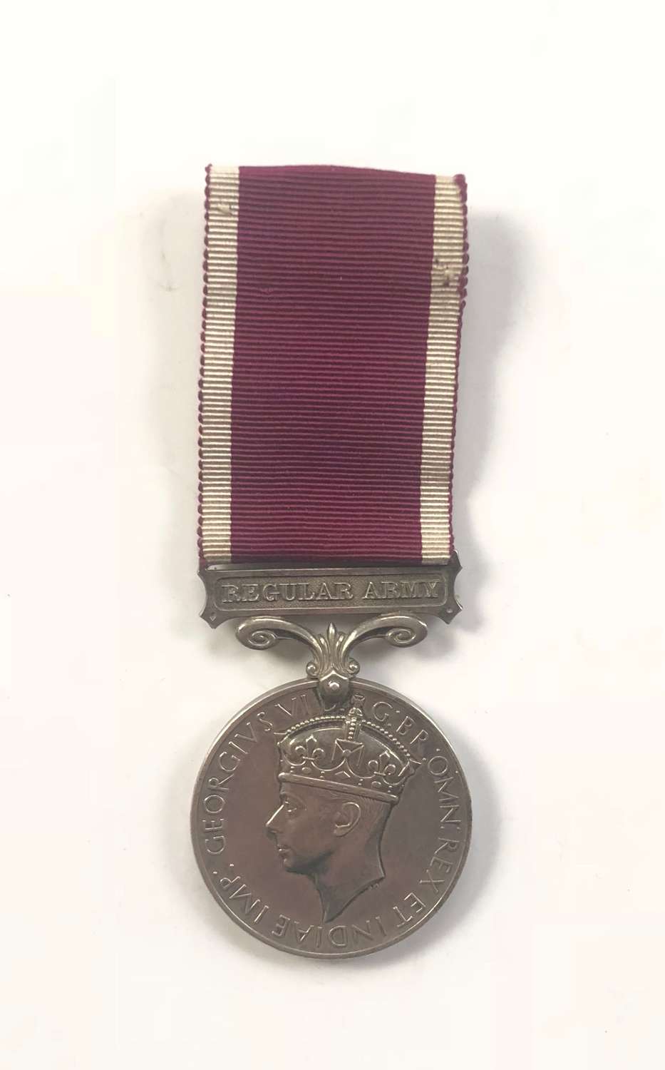 16/5 Lancers Regular Army Long Service & Good Conduct Medal.