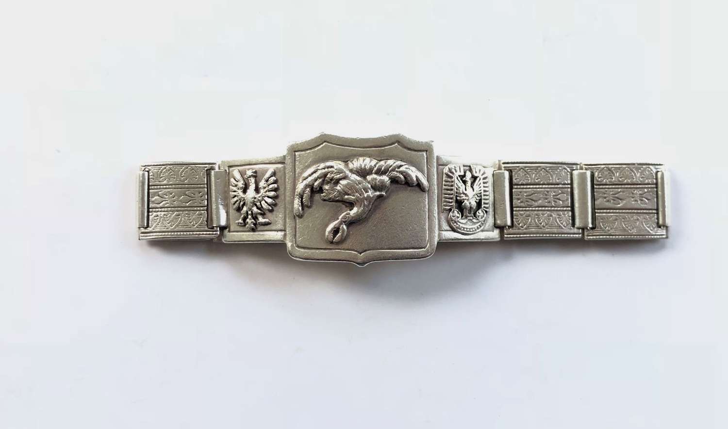 WW2 Polish Air Force Sweetheart Bracelet.