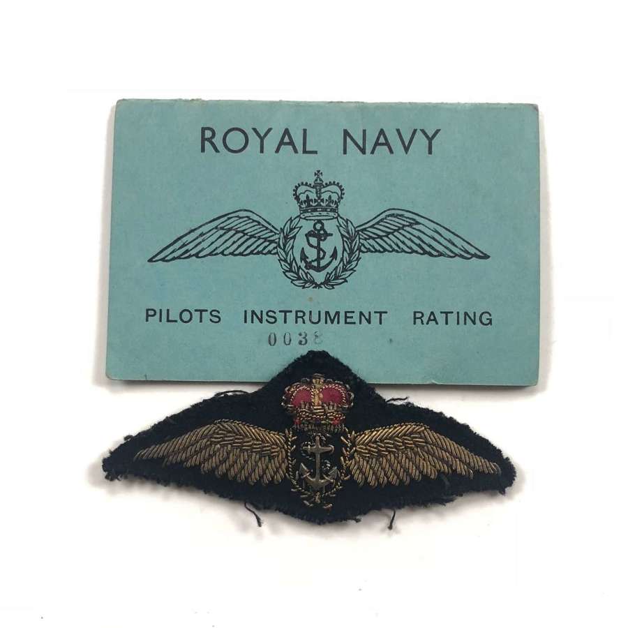 Fleet Air Arm Cold War Attributed Pilots Wings.