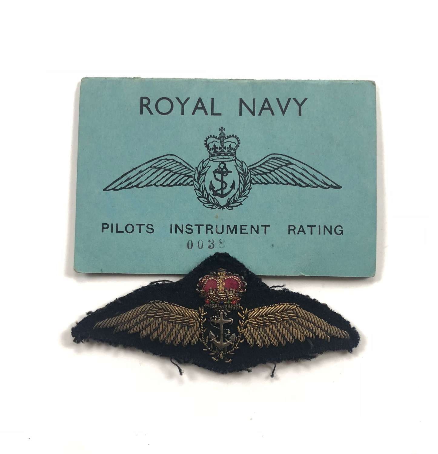 Fleet Air Arm Cold War Attributed Pilots Wings.