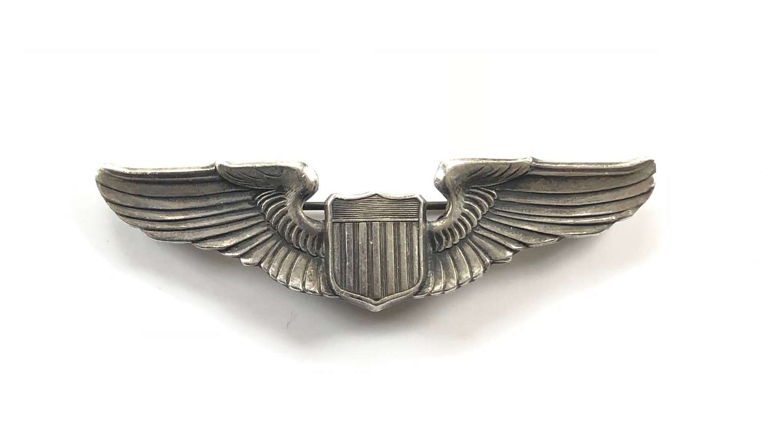 WW2 Period US Silver Pilot Wings.