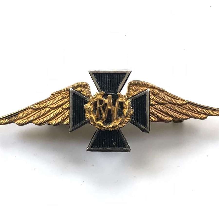 RAF Chaplains Department Badge Pin Fitting.