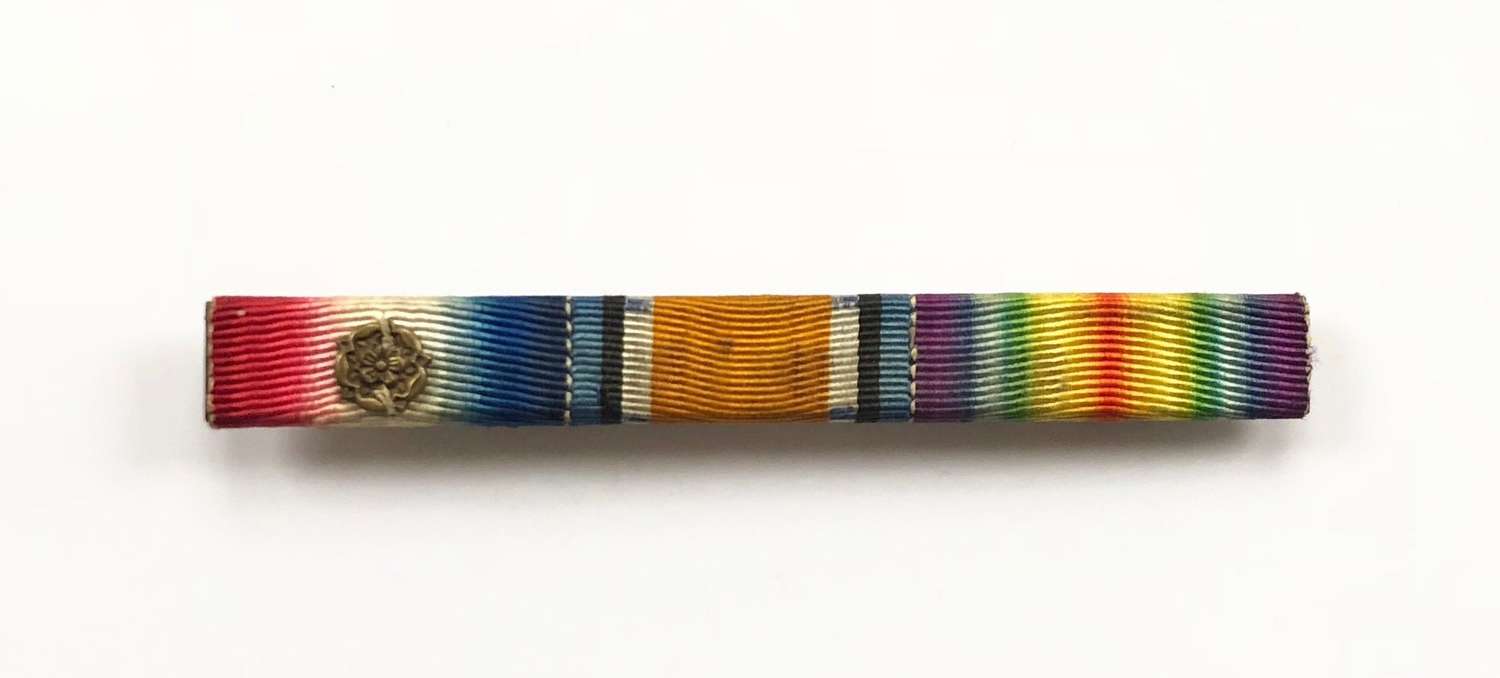 WW1 1914 Mons Star Uniform Medal Ribbon Bar.