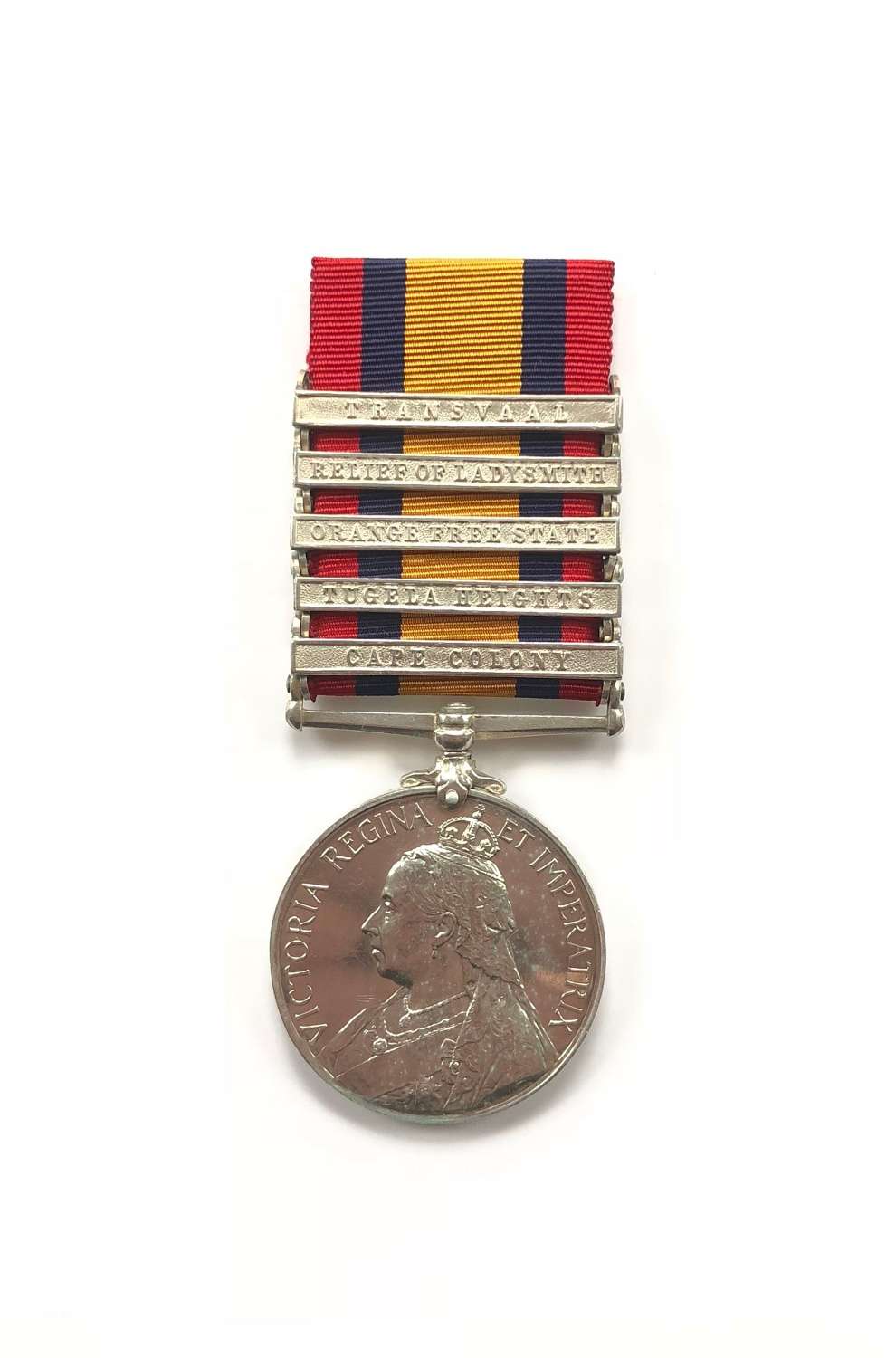 1st Battalion Connaught Rangers Boer War Queen’s South Africa Medal.