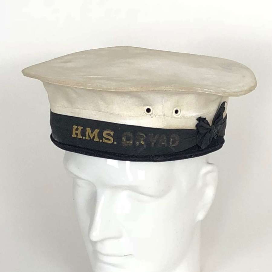 Royal Navy WW2 Pattern Ratings Cap HMS Dryad.