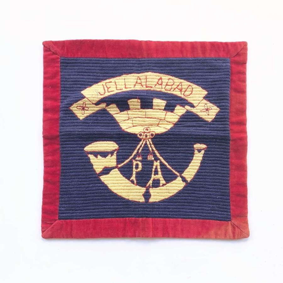 Somerset Light Infantry Wool Embroidery.
