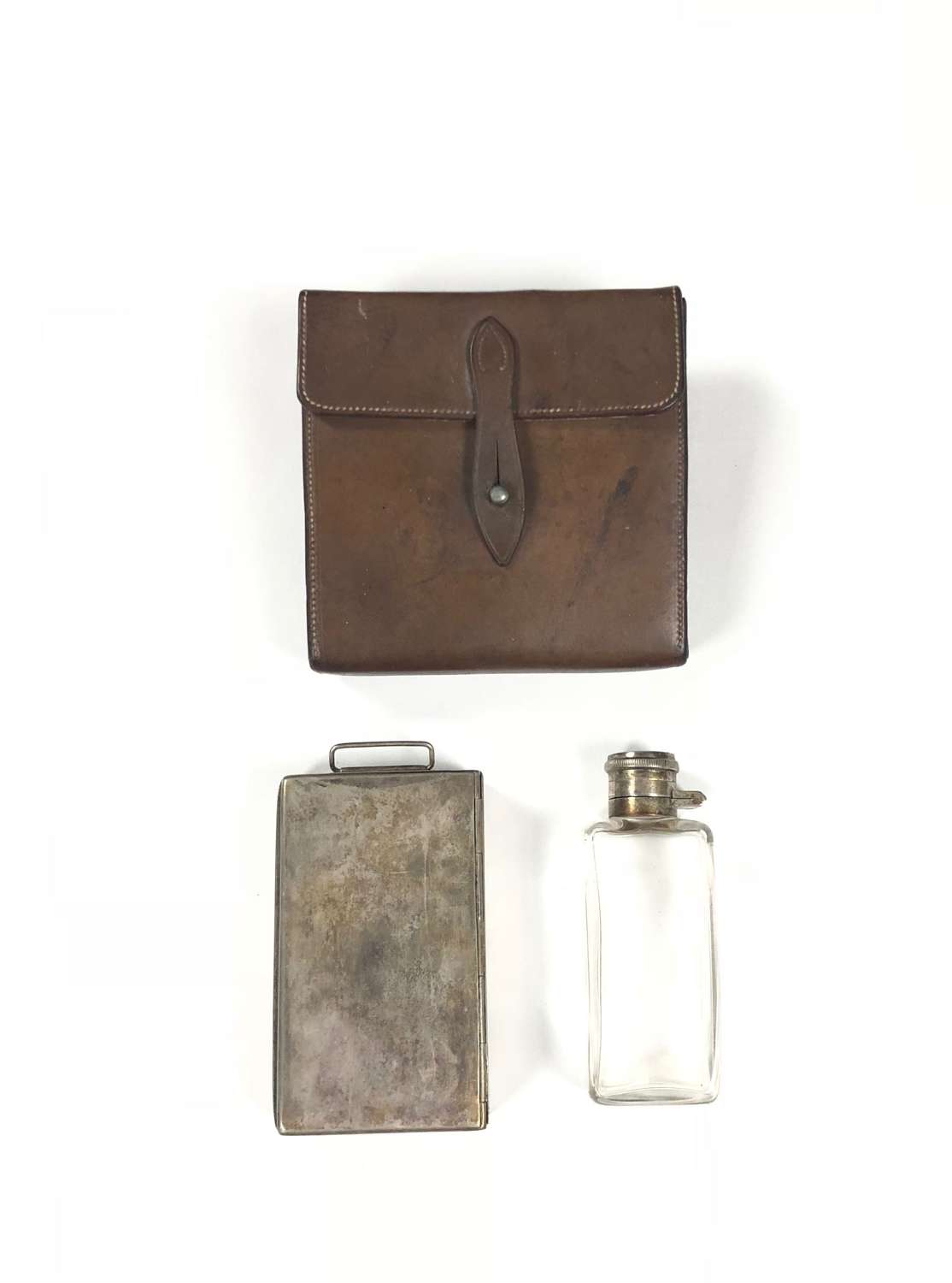 Boer War / WW1 Period Officer’s Campaign Flask & Box Swaine Adney.