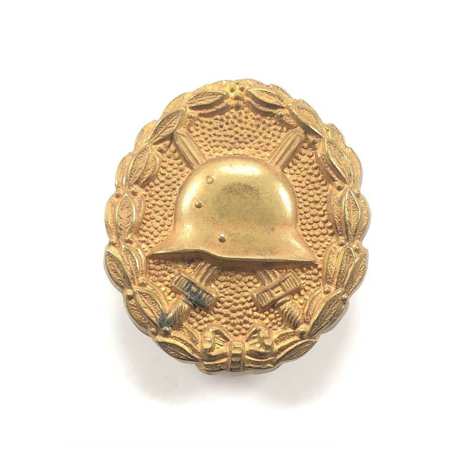 WW1 Imperial German Gold Wound Badge.