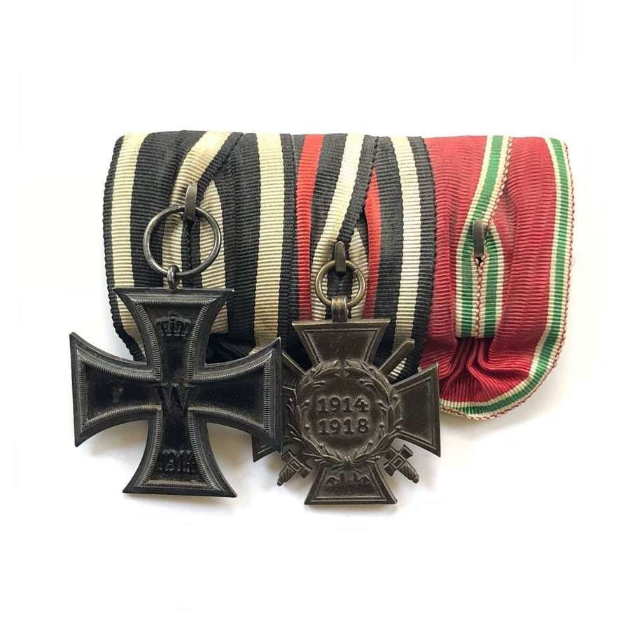 WW1 German Bulgarian Iron Cross Medals.