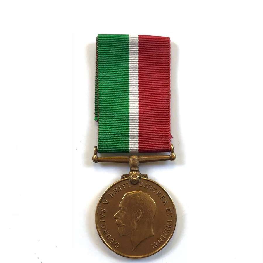 WW1 Mercantile Marine Merchant Navy Medal.