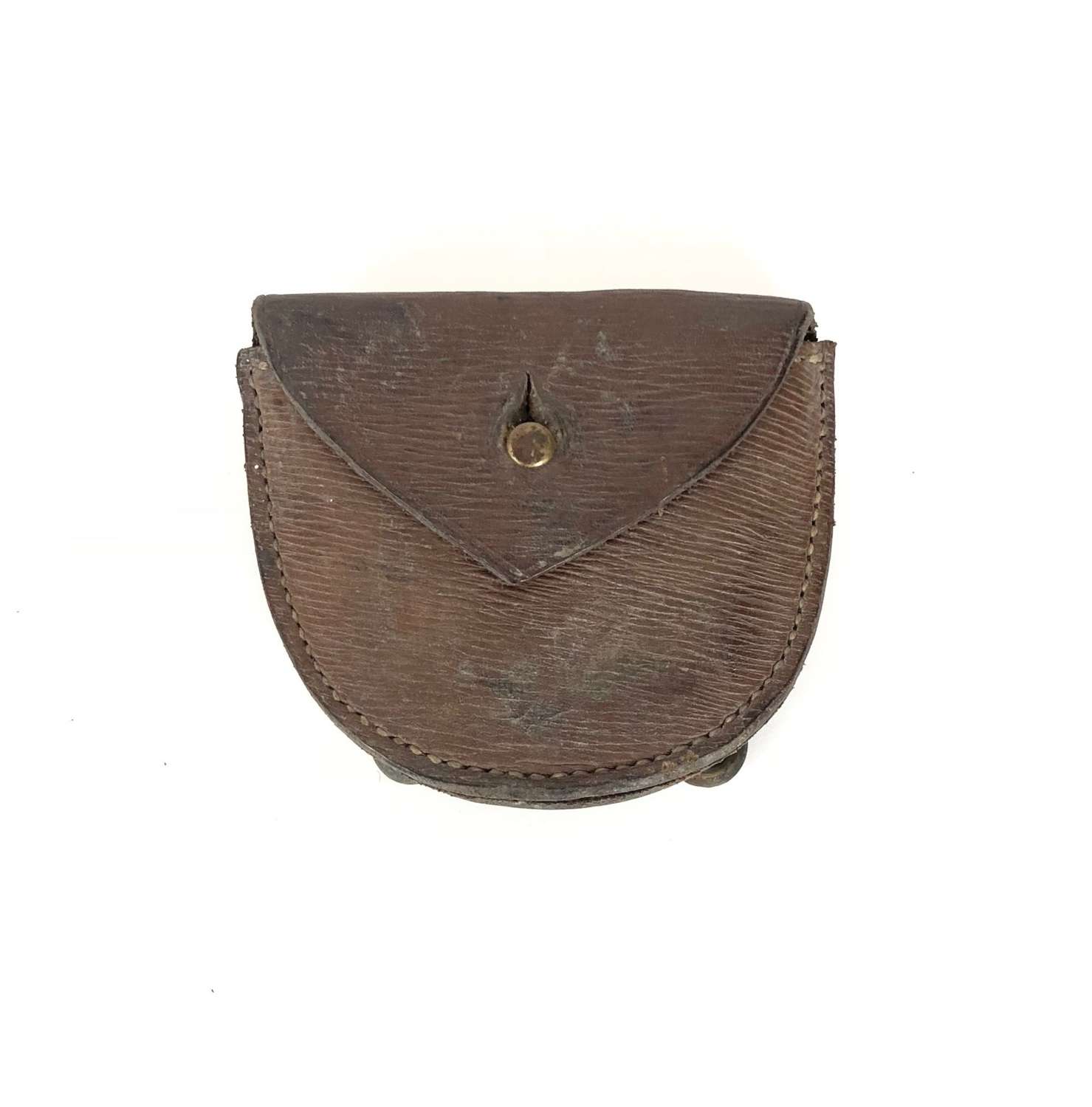 WW1 1908 Pattern Leather Ammunition Pouch. 1916 Dated