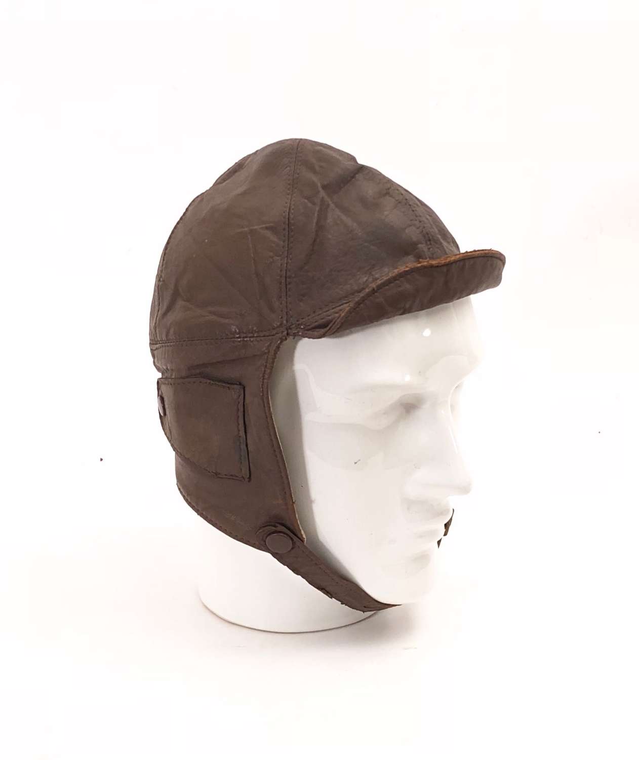 WW1 Style Aviation / Motoring Helmet.