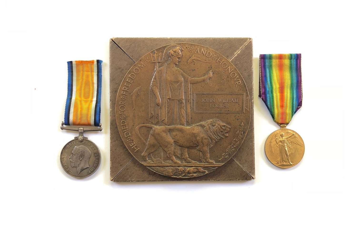 WW1 15th (Service) Bn Durham Light Infantry Casualty Medals