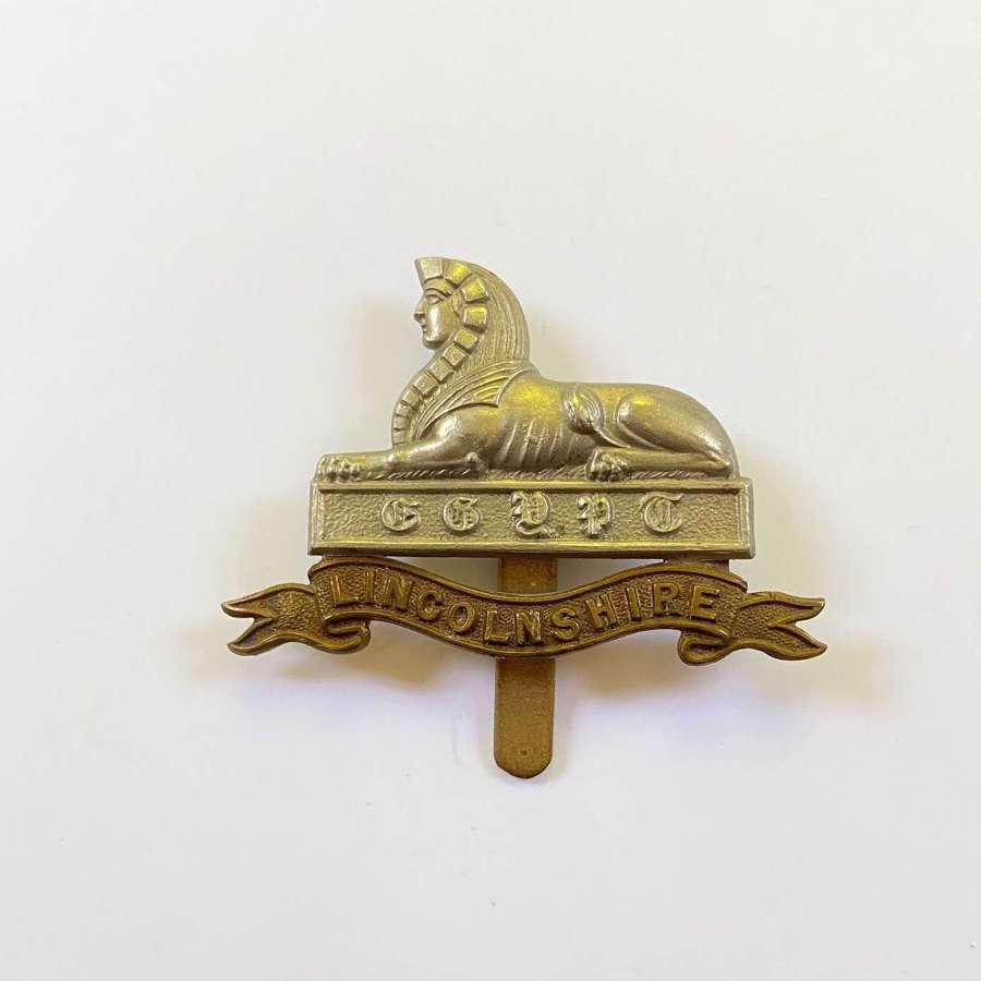 WW2 Lincolnshire Regiment Cap Badge.